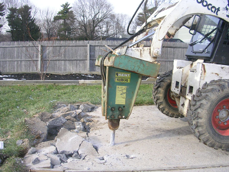 CONCRETE PATIO REMOVAL LONG ISLAND CONTRACTOR NY CEMENT REMOVAL AND